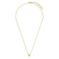 AMORETTO MILANO 925 Silber  Kleeblatt Kette mit Anhänger mit Zirkonia Gold 40+5cm