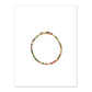 AMORETTO MILANO Tennisarmband Bunte Steine Gold