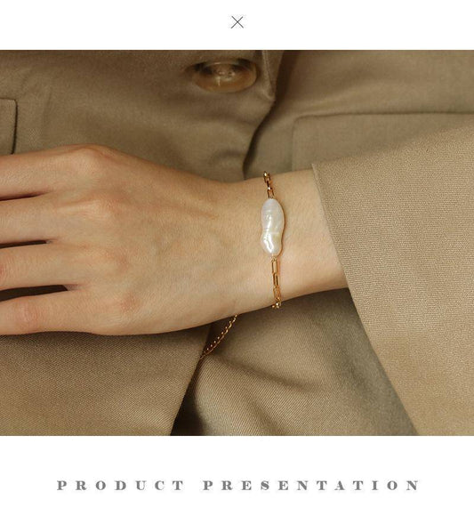 AMORETTO MILANO Armband Perle Gold