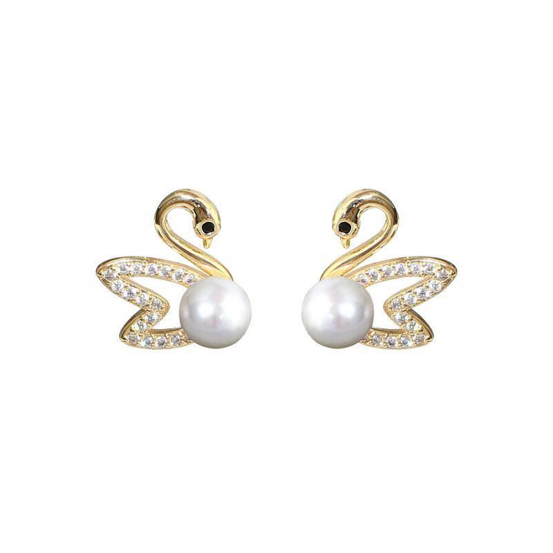 AMORETTO MILANO Ohrringe Perle Gold