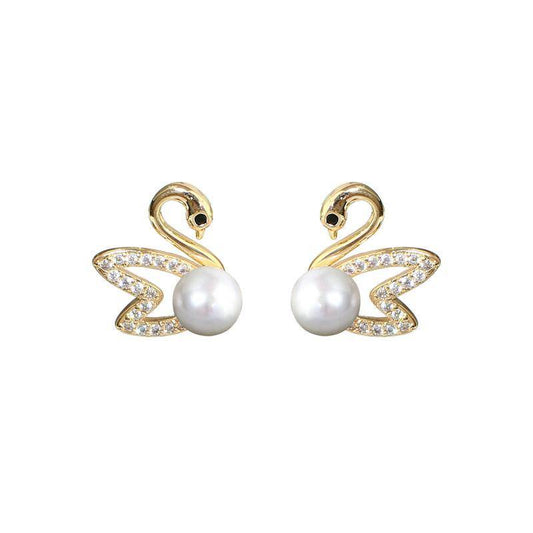 AMORETTO MILANO Ohrringe Perle Gold