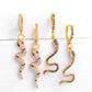AMORETTO MILANO Ohrringe Schlange Gold