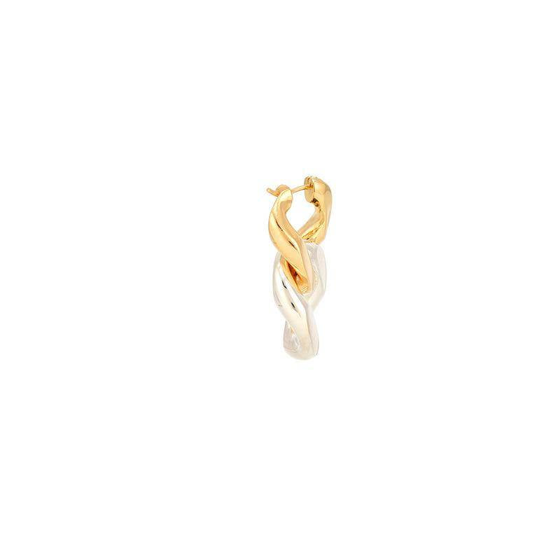 AMORETTO MILANO Ohrringe Creolen Bicolor Gold