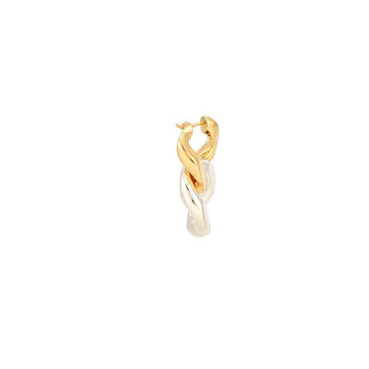 AMORETTO MILANO Ohrringe Creolen Bicolor Gold