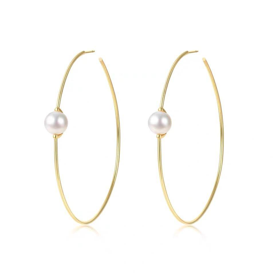 AMORETTO MILANO Ohrringe Perle Gold