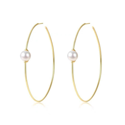 AMORETTO MILANO Ohrringe Perle Gold