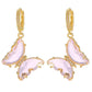 AMORETTO MILANO Ohrringe Schmetterling Gold
