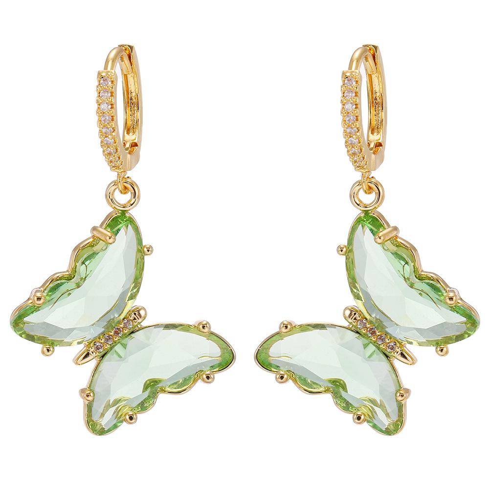 AMORETTO MILANO Ohrringe Schmetterling Gold