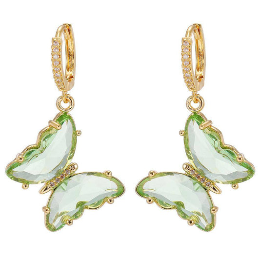 AMORETTO MILANO Ohrringe Schmetterling Gold