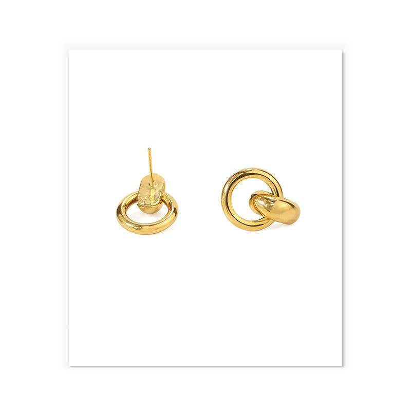 AMORETTO MILANO Ohrringe Ring Gold