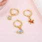AMORETTO MILANO Ohrringe Wal Gold