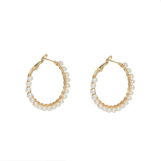 AMORETTO MILANO Ohrringe Perle Gold