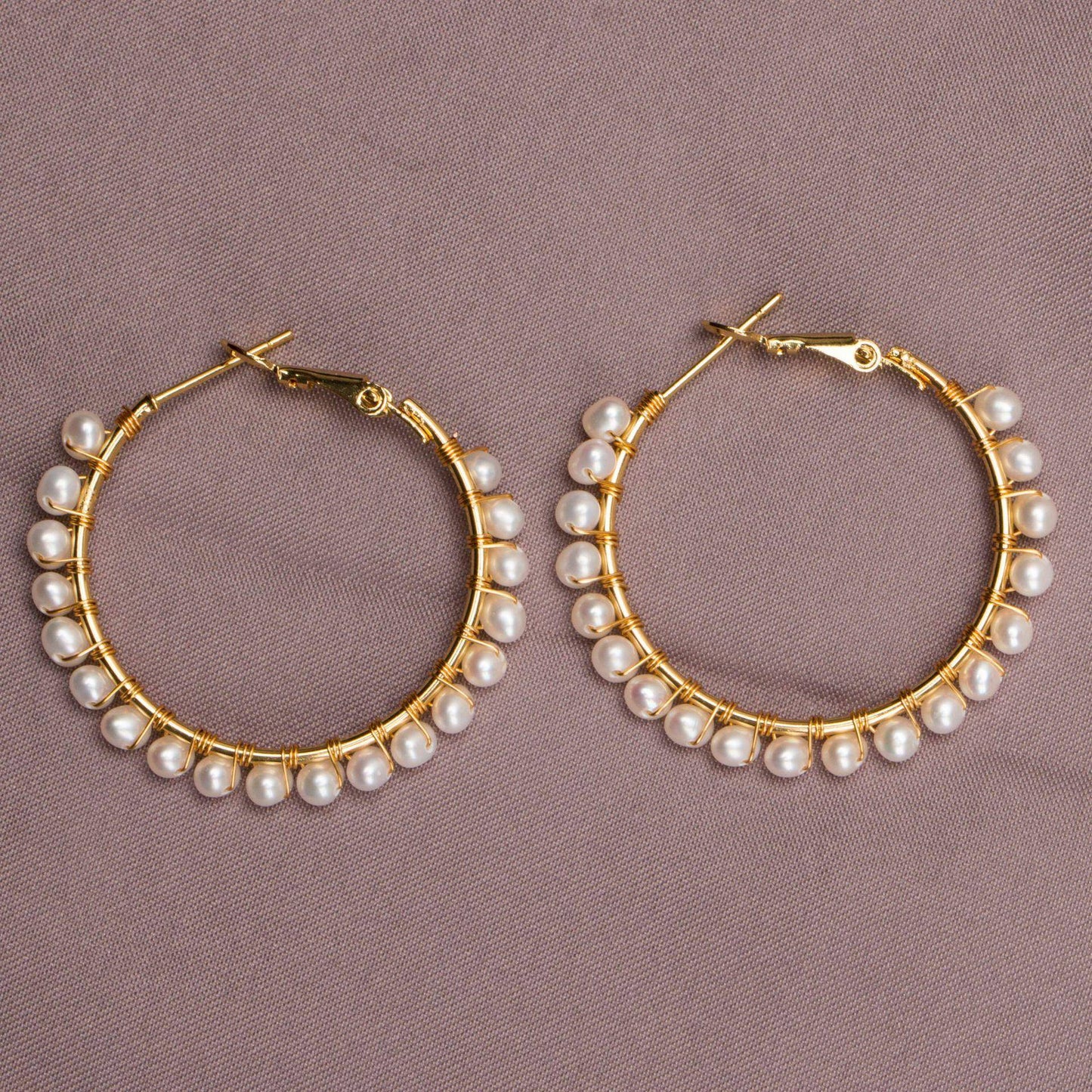 AMORETTO MILANO Ohrringe Perle Gold