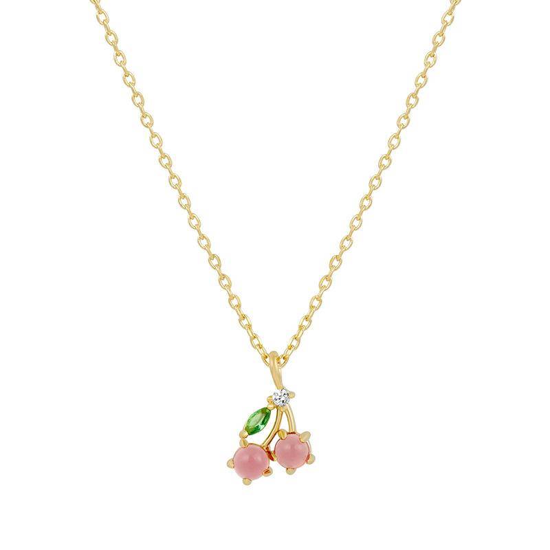 AMORETTO MILANO Halskette Kirsche Gold