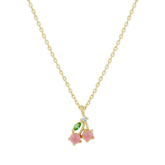 AMORETTO MILANO Halskette Kirsche Gold