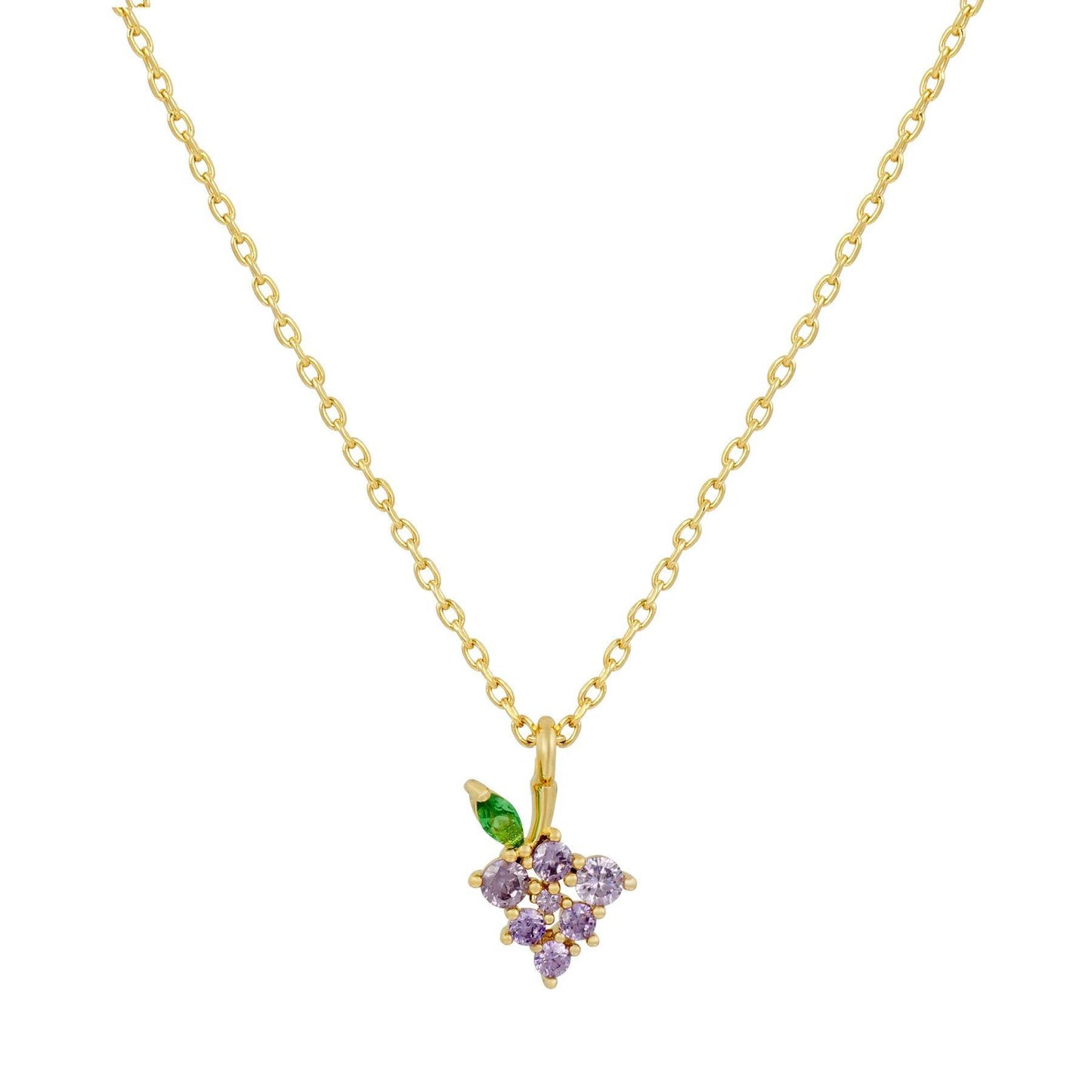 AMORETTO MILANO Halskette Trauben Gold