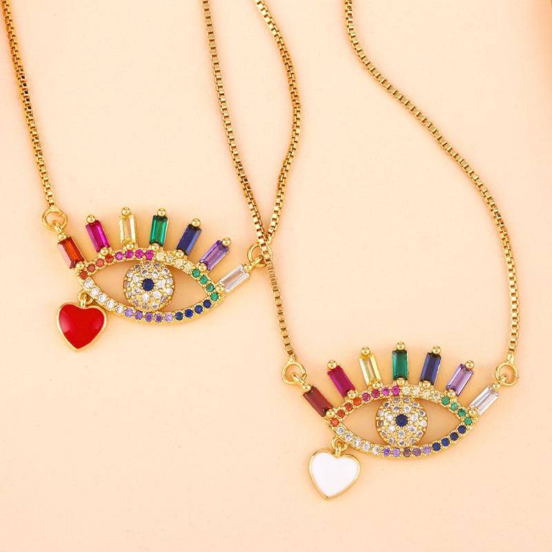 AMORETTO MILANO Halskette Auge Gold
