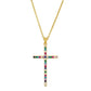 AMORETTO MILANO Halskette Kreuz Gold