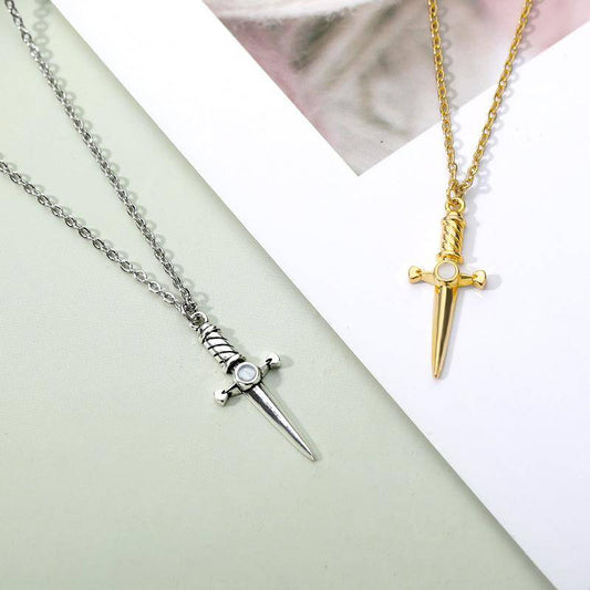 AMORETTO MILANO Halskette Schwert Silber