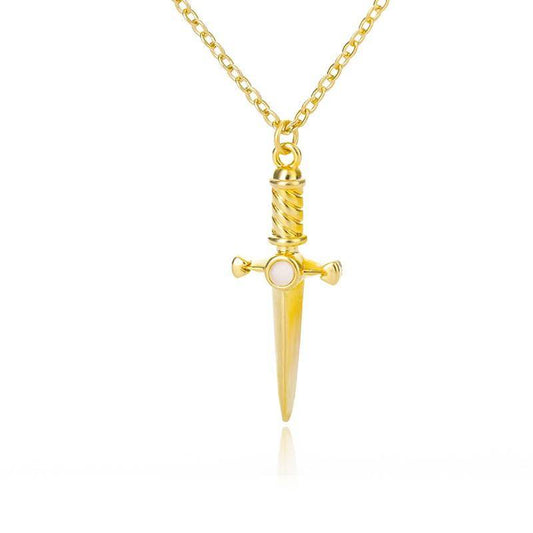 AMORETTO MILANO Halskette Schwert Gold