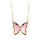 AMORETTO MILANO Halskette Schmetterling Gold