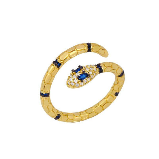 AMORETTO MILANO Ring Schlange Gold