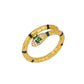AMORETTO MILANO Ring Schlange Gold