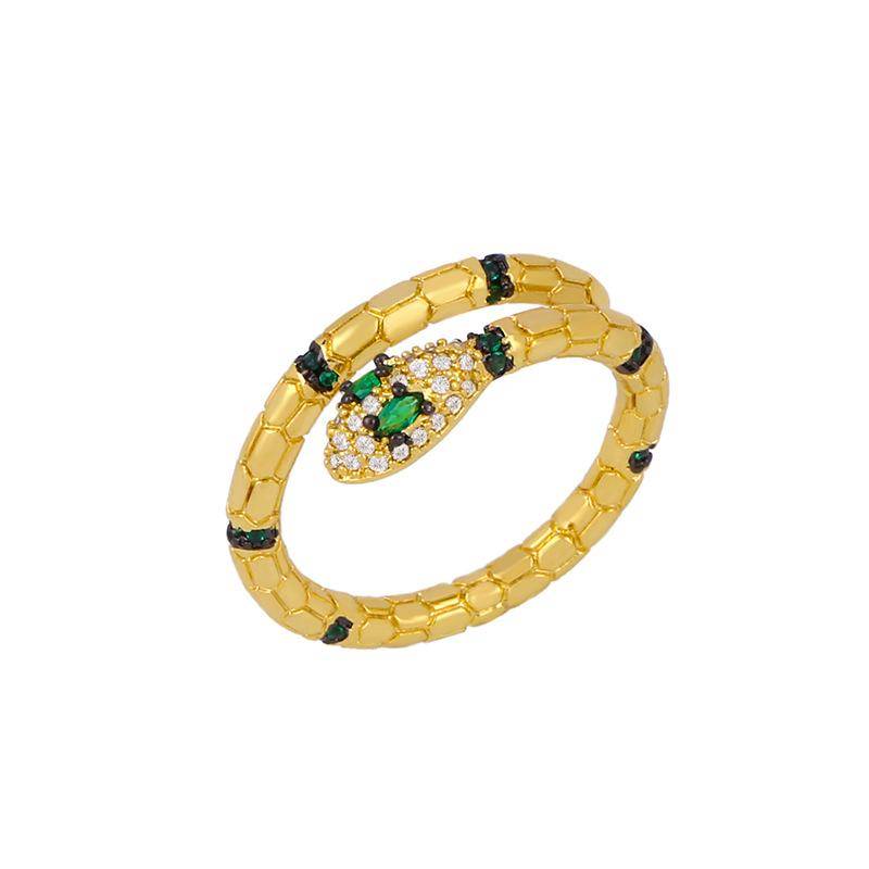 AMORETTO MILANO Ring Schlange Gold
