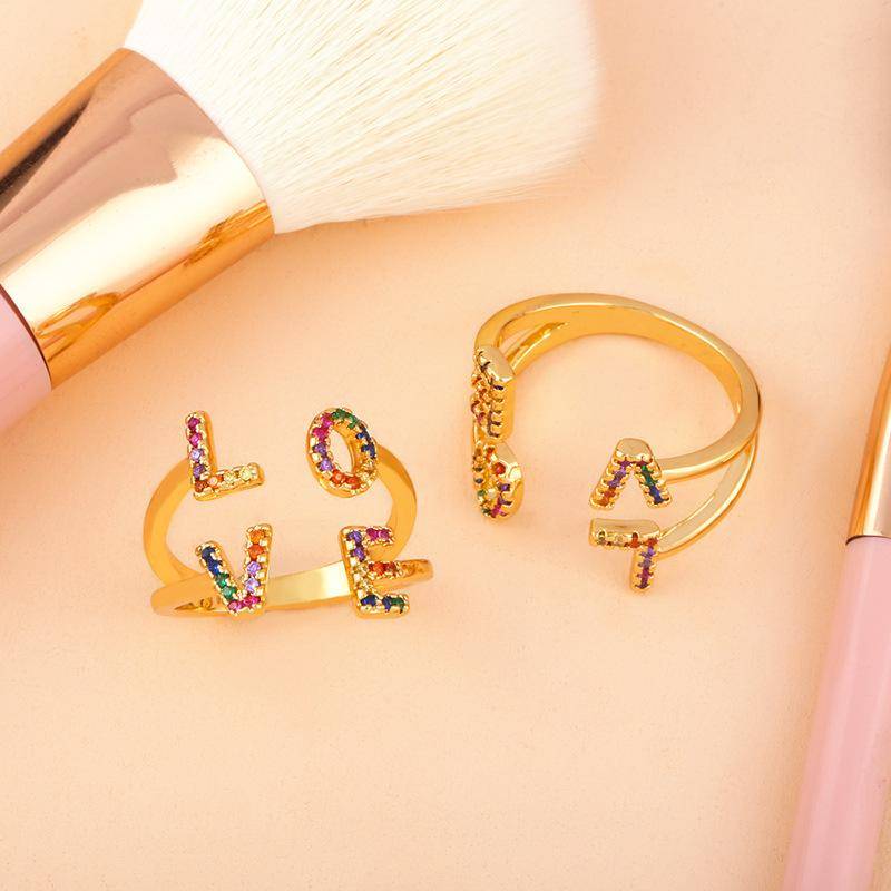 AMORETTO MILANO Ring Love Gold
