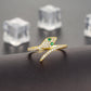 AMORETTO MILANO Ring Schlange Gold