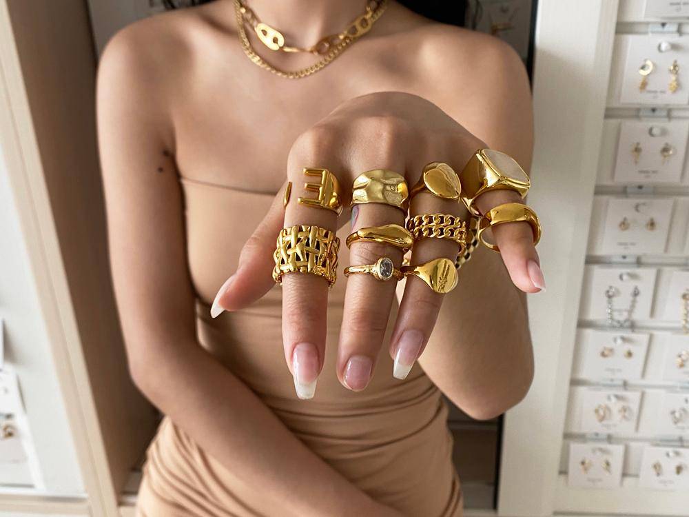 AMORETTO MILANO Ring Ring Gold