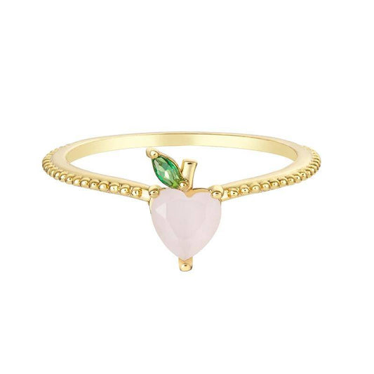 AMORETTO MILANO Ring Herz Gold
