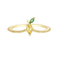 AMORETTO MILANO Ring Zitrone Gold