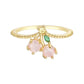AMORETTO MILANO Ring Kirsche Gold