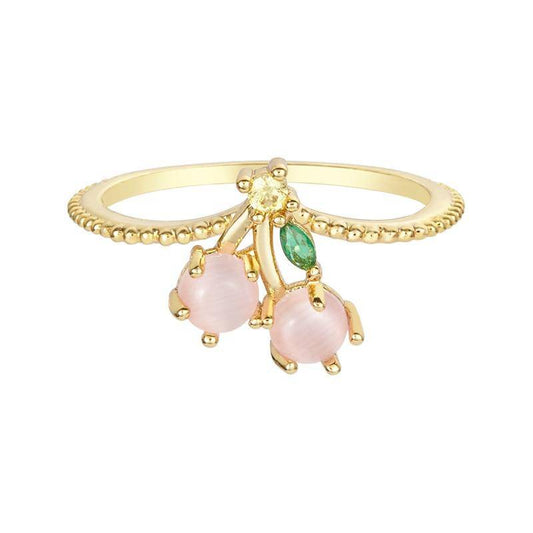 AMORETTO MILANO Ring Kirsche Gold