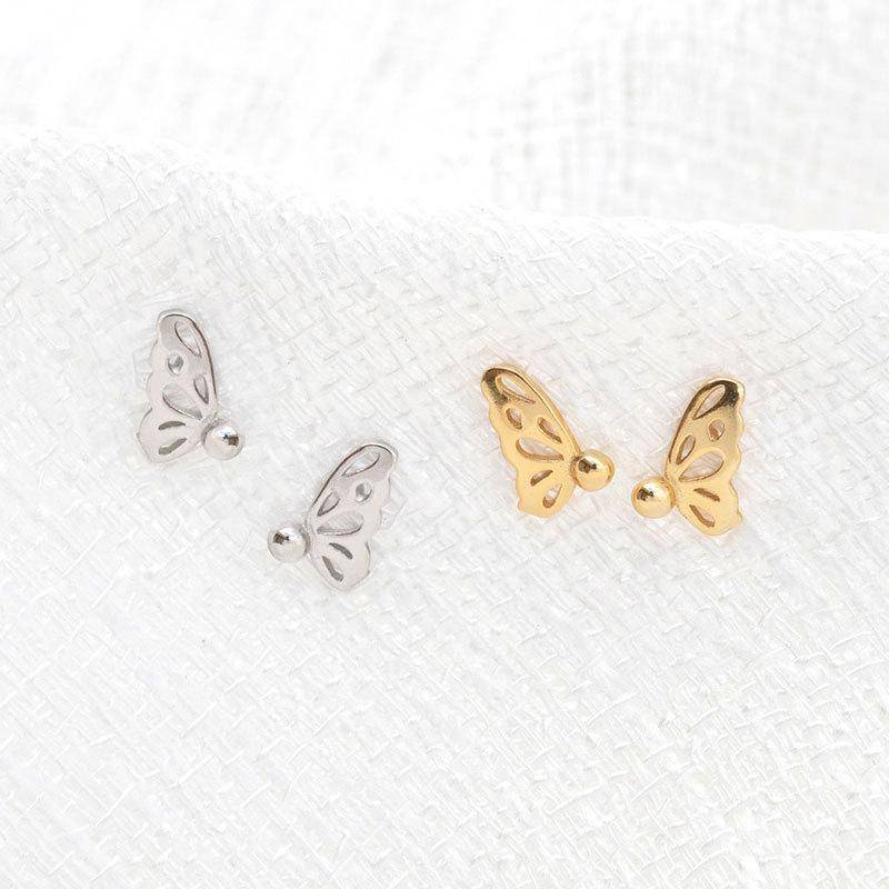 AMORETTO MILANO 925 Silber Schmetterlinge Gold