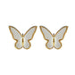 AMORETTO MILANO 925 Silber Schmetterlinge Gold