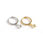 AMORETTO MILANO 925 Silber Creole Raute mit Zirkoniastein Silber
