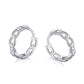 AMORETTO MILANO 925 Silber Creole Kettenoptik Chain Figaro Silber