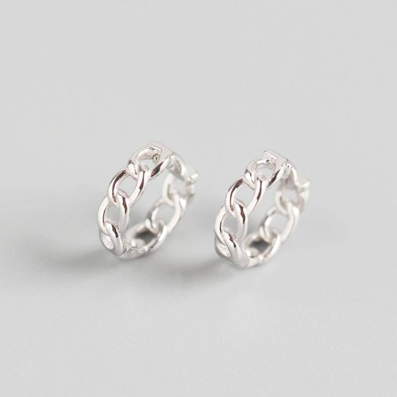 AMORETTO MILANO 925 Silber Creole Kettenoptik Chain Figaro Silber