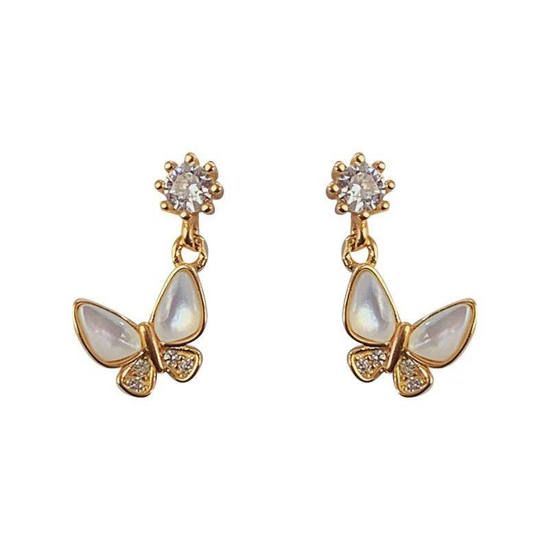 AMORETTO MILANO 925 Silber Schmetterlinge Gold
