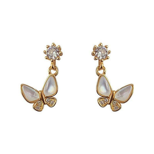 AMORETTO MILANO 925 Silber Schmetterlinge Gold