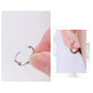 AMORETTO MILANO 925 Silber Wellen Creolen Silber