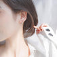 AMORETTO MILANO 925 Silber Wellen Creolen Rosegold