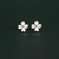 AMORETTO MILANO 925 Silber Blumen Gelb Gold