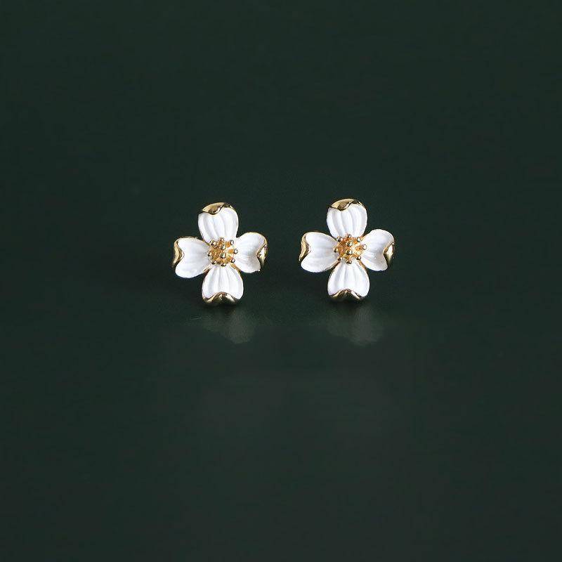 AMORETTO MILANO 925 Silber Blumen Gelb Gold