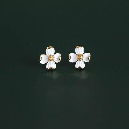 AMORETTO MILANO 925 Silber Blumen Gelb Gold