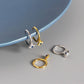 AMORETTO MILANO 925 Silber Auge Blau Creole Silber