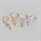 AMORETTO MILANO 925 Silber Kreuz Gold