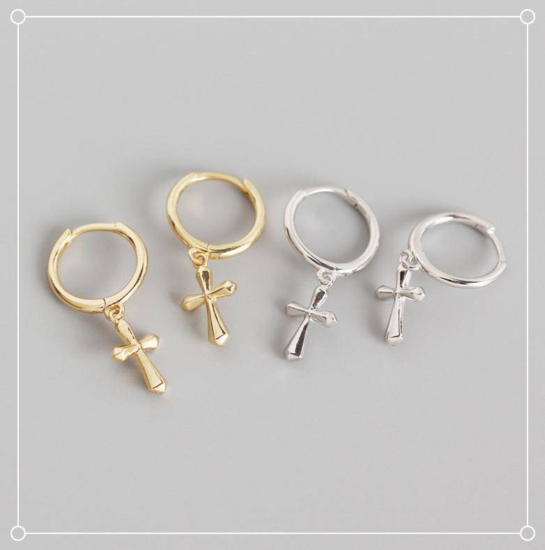AMORETTO MILANO 925 Silber Kreuz Gold